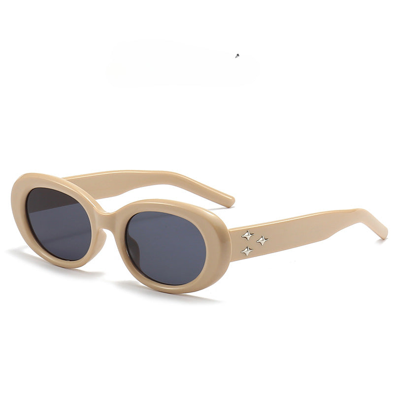 Wholesale Elliptical Frame PC Y2K Sunglasses